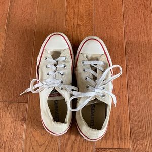Converse All Star beige low top shoes